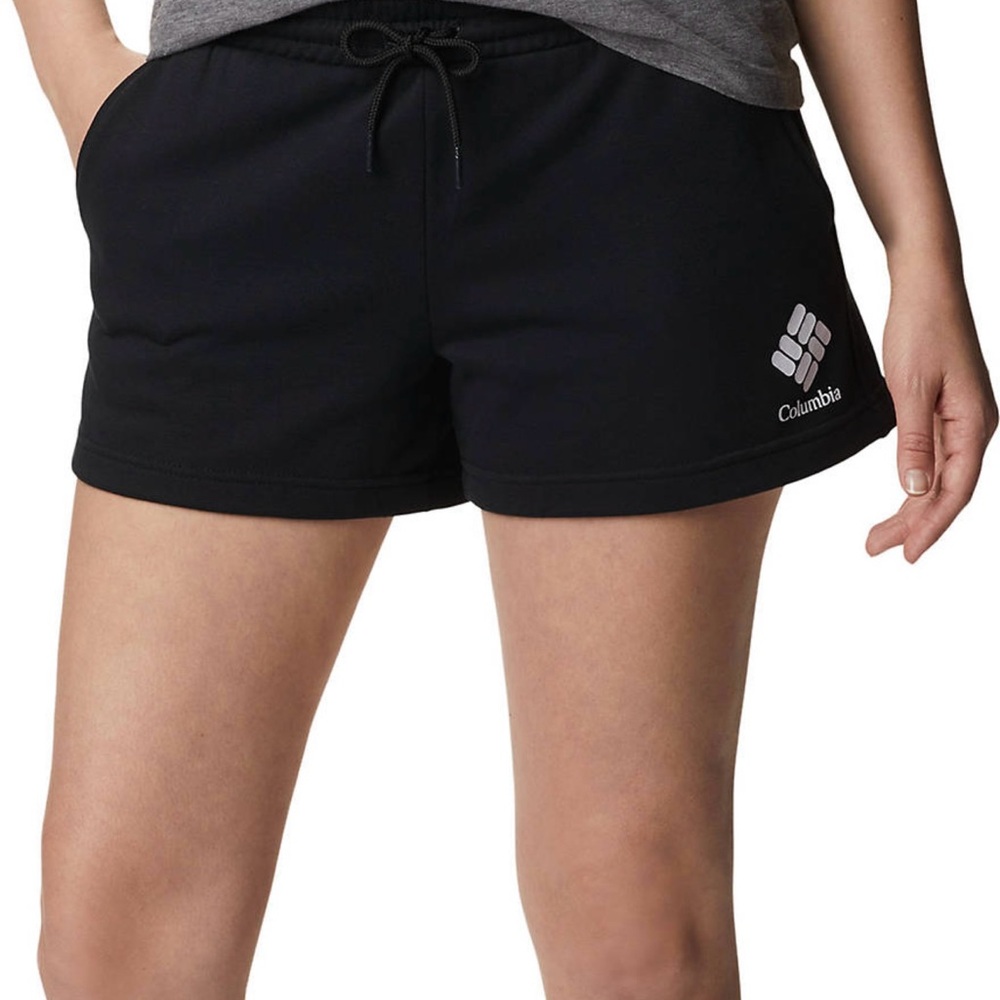 Columbia Women's Black Trek French Terry Shorts (Size: Medium) (NWT)